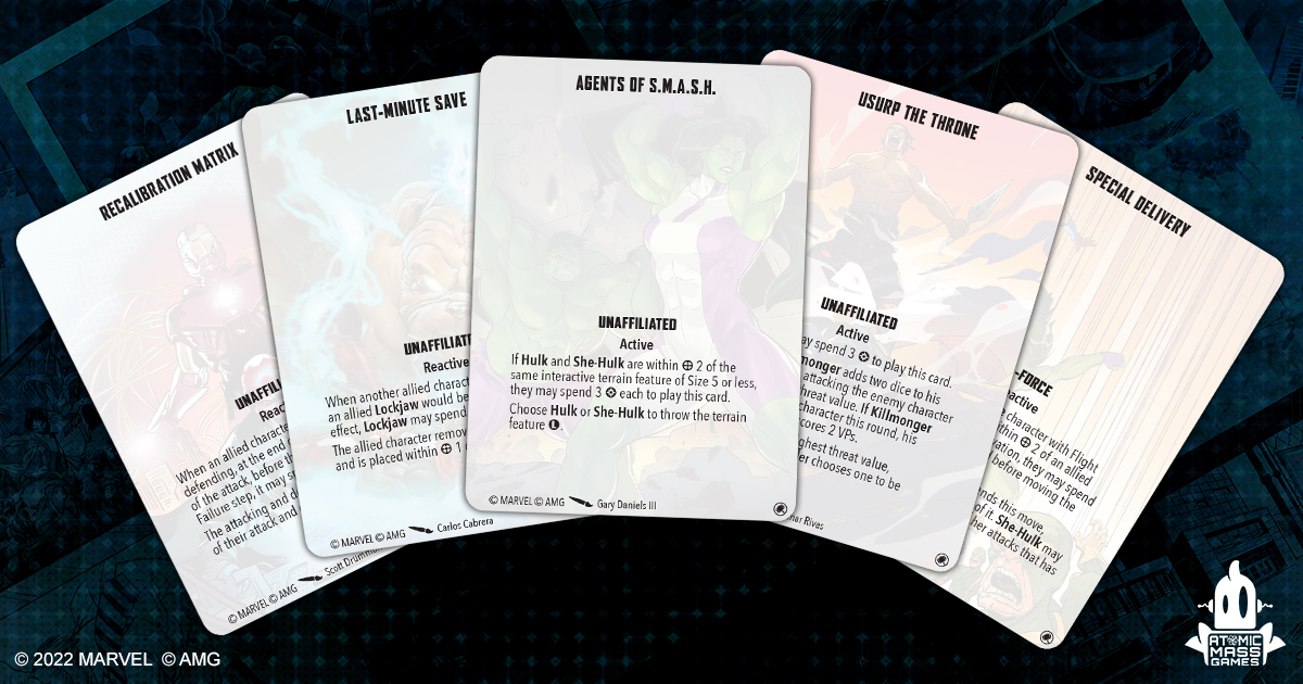 Card Preview Updates - Marvel Crisis Protocol