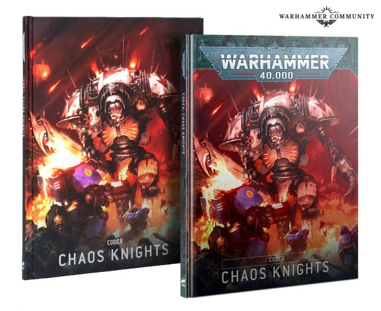 New Chaos Knights Codex Stomps Into Warhammer 40,000 – OnTableTop ...