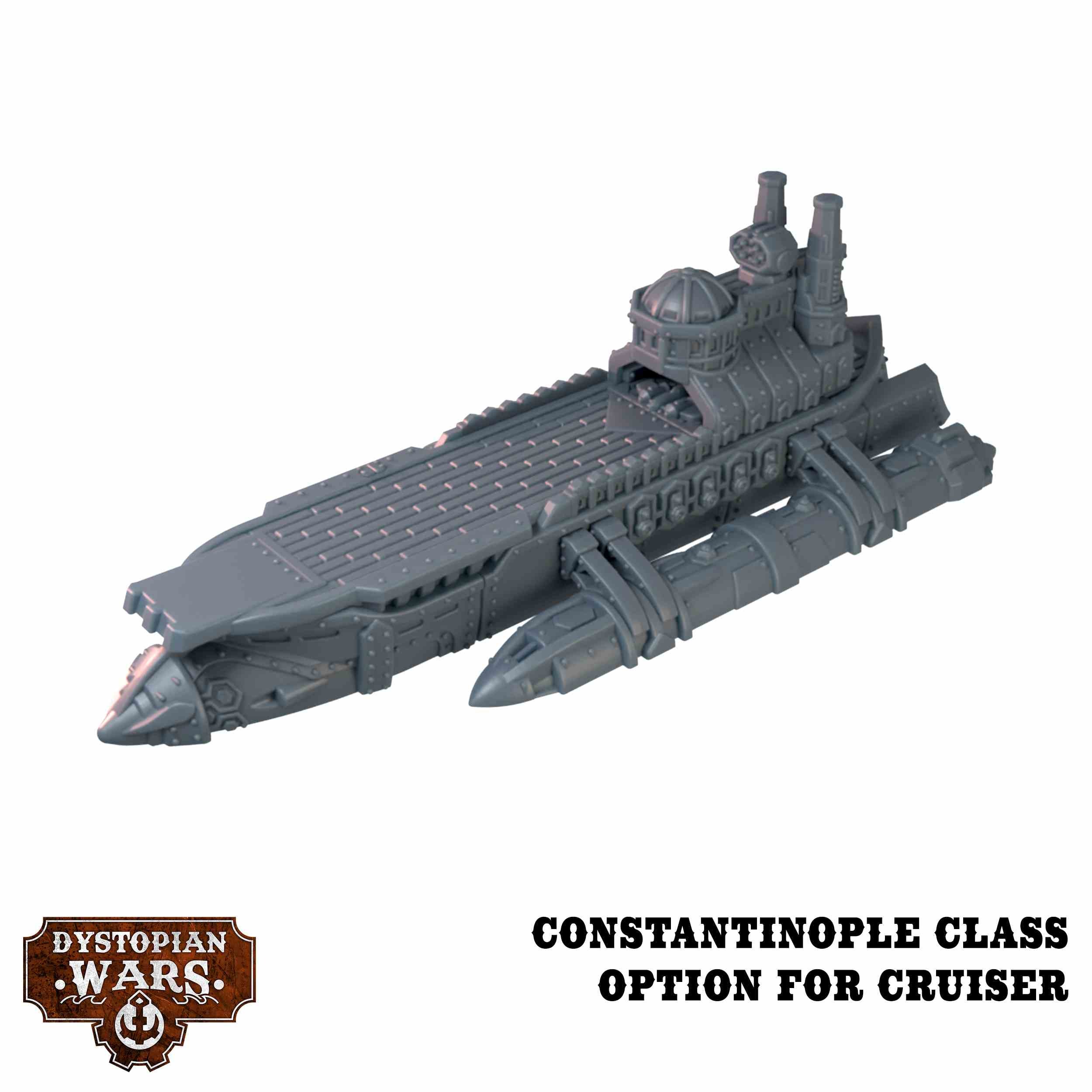 Constantiople Class Option For Cruiser - Dystopian Wars