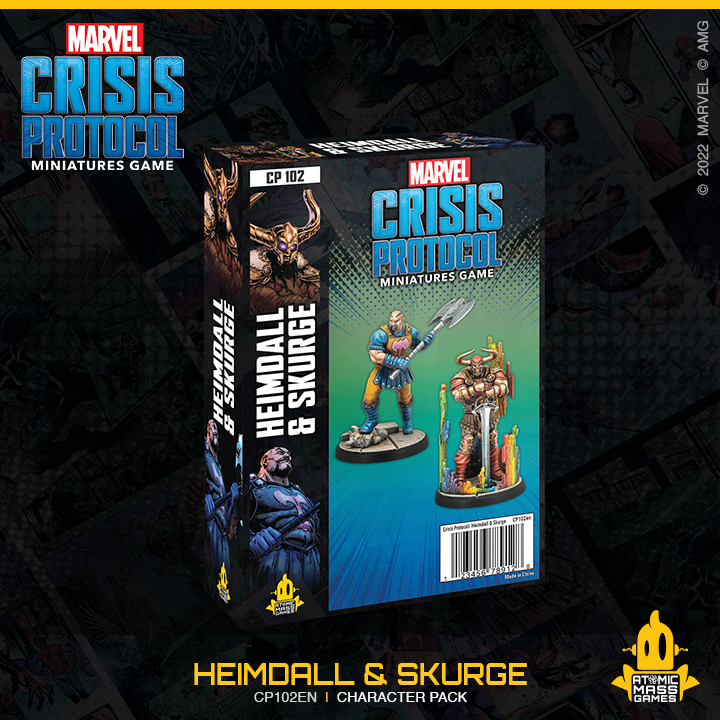 Heimdall And Skurge Character Pack - Marvel Crisis Protocol