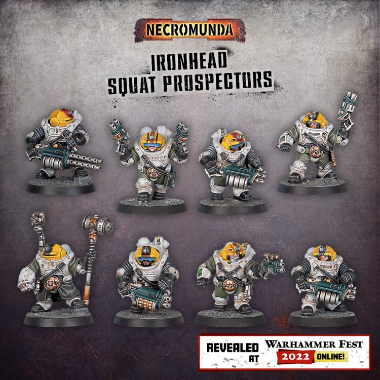 Necromunda: Ironhead Squat Prospectors Preview