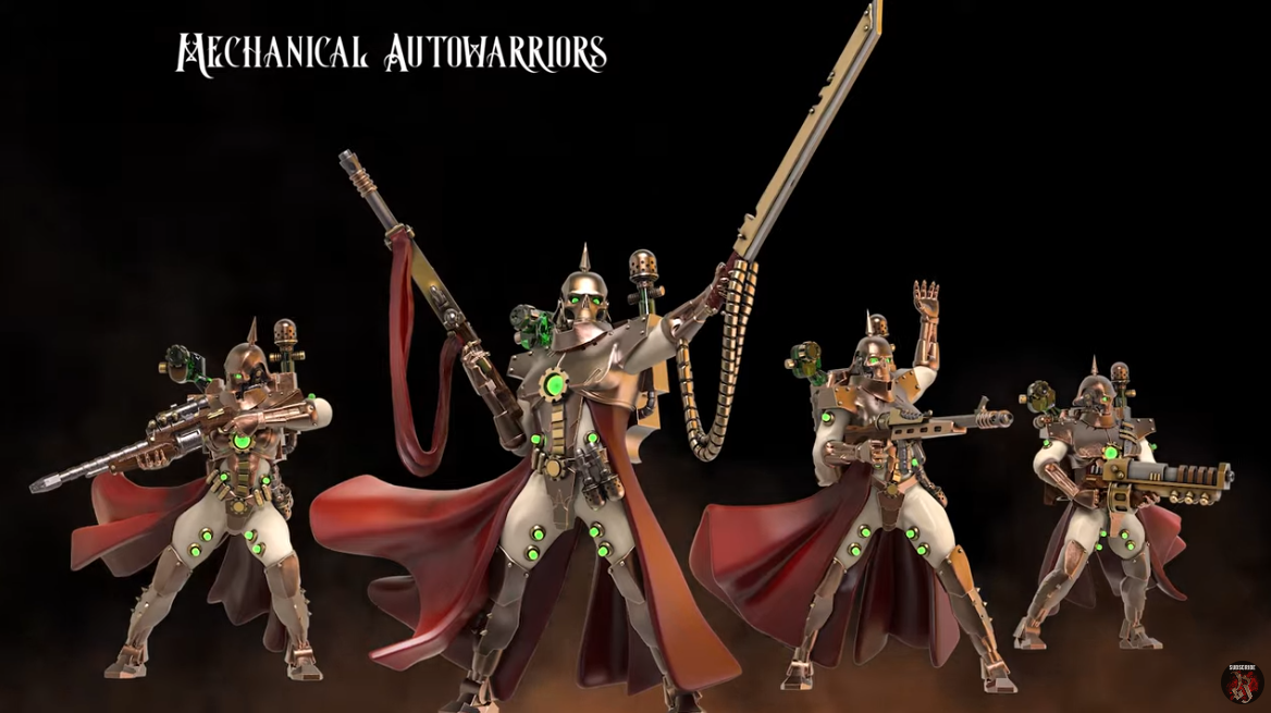 Mechanical Autowarriors - Raging Heroes