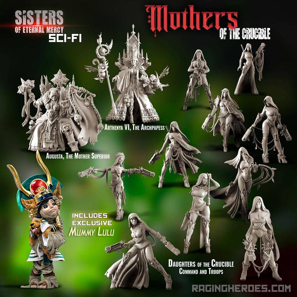 Mothers of the Crucible - Raging Heroes