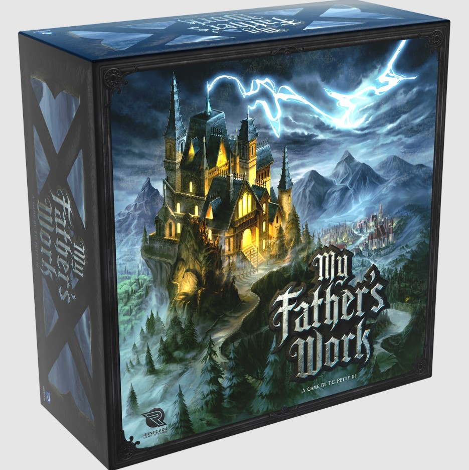 My Fathers Work Box Preview - Renegade Game Studios