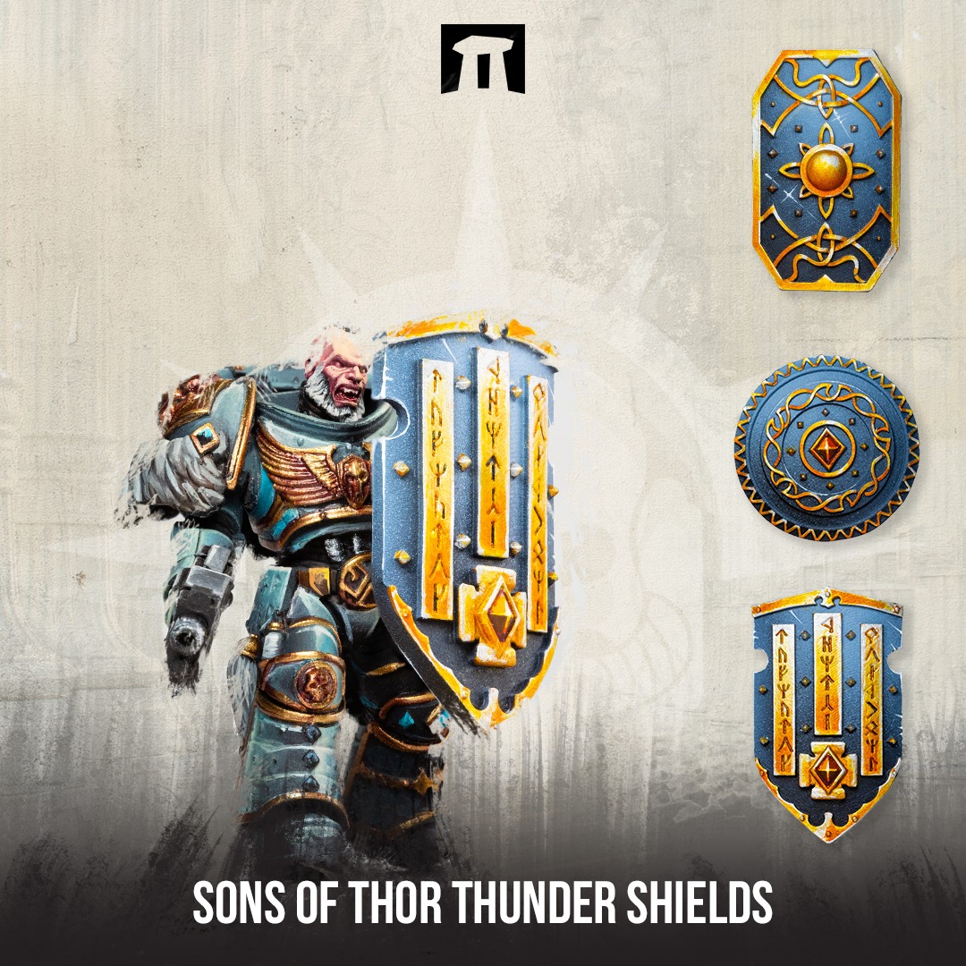 Sons Of Thor Thunder Shields - Kromlech