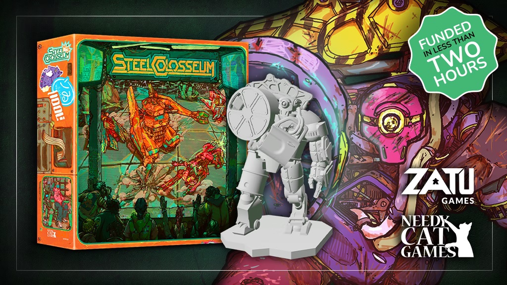 Steel Colosseum Kickstarter - Zatu Games
