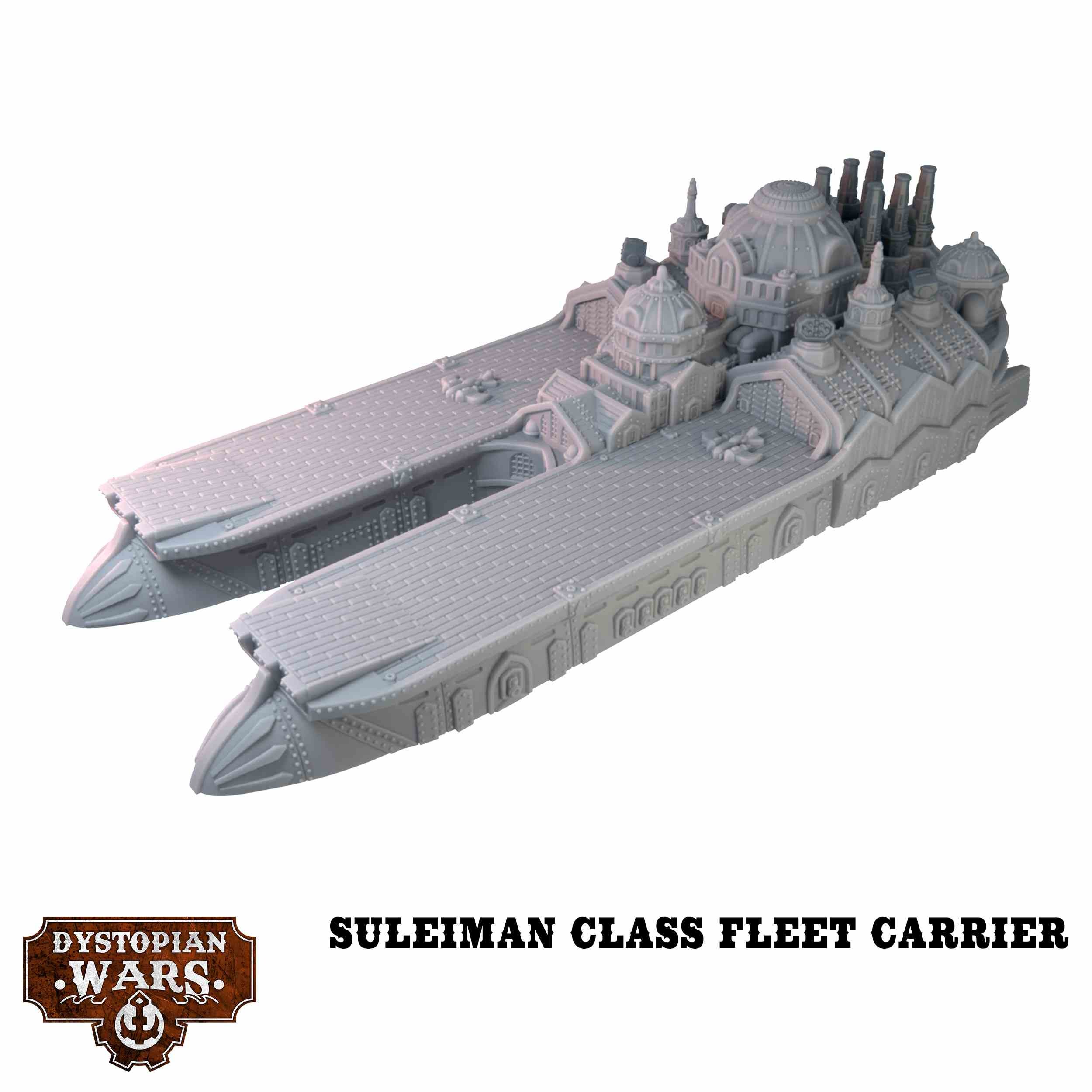 Suleiman Class Fleet Carrier - Dystopian Wars