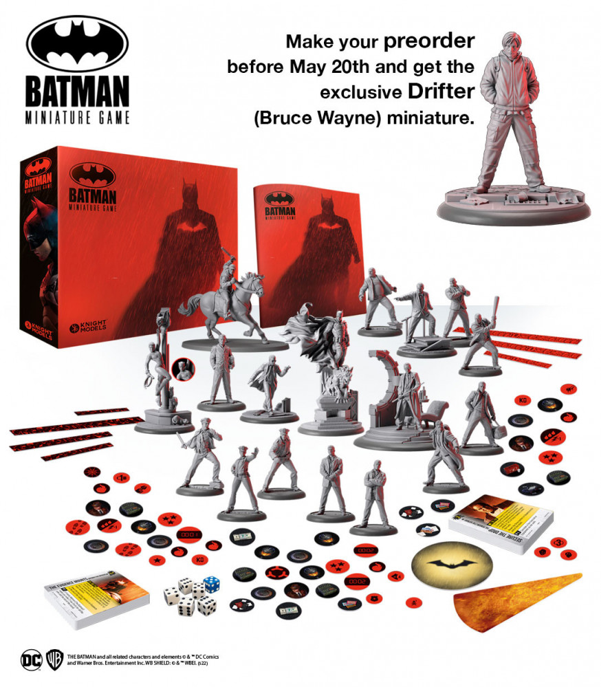 The Batman Two Player Starter Box - Batman Miniatures Game