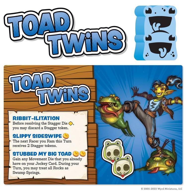 Toad Twins Preview - Bayou Bash Expansion