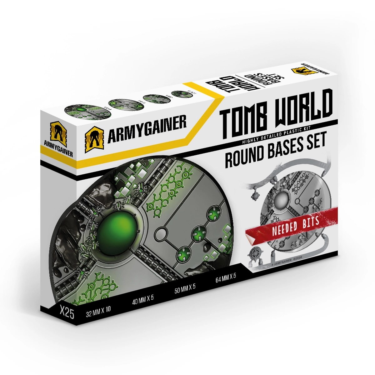 Tomb World Round Bases - ArmyGainer