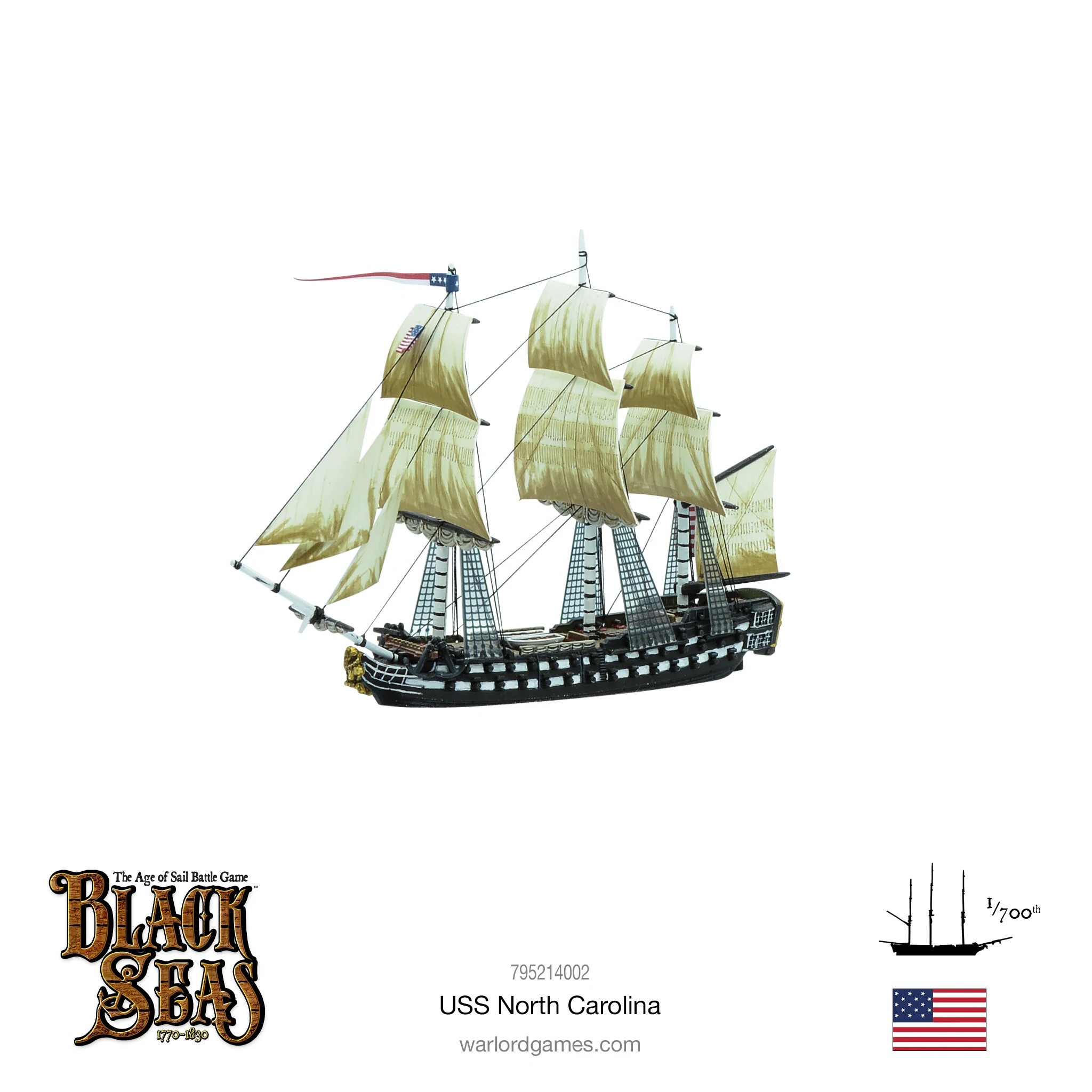 USS North Carolina - Black Seas