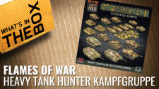 Unboxing: German Heavy Tank-Hunter Kampfgruppe | Flames Of War