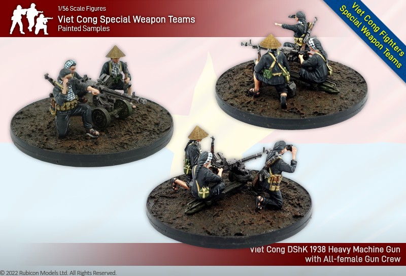 Viet Cong Special Weapon Teams - Rubicon Models