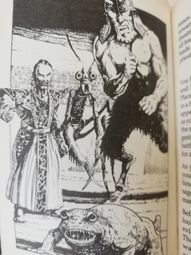 We have to fight a variety of Demons at the end and we can call upon all is to fight them and we can pick and choose who fights who with various outcomes. I enjoyed this book for the first time as an adult and the setting is an interesting change. 