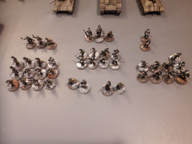 This Naval Infantry Platoon has real character, and stands out clearly on the battle field. In terms of the new hobby challenge, I would love to get all three infantry squads up to a full strength of 12 men, and add some more weapons teams and a medic, to finish it off.