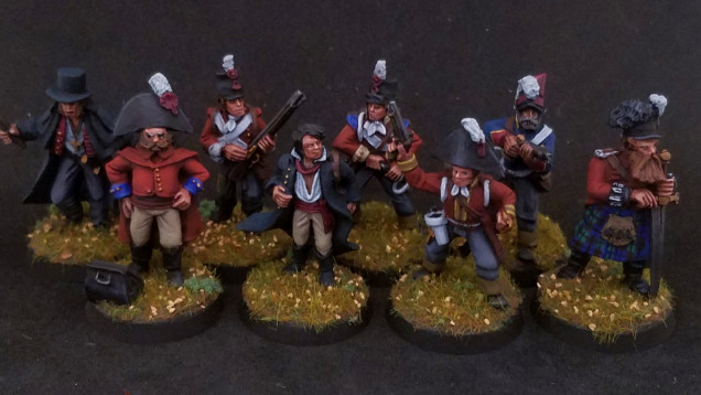 2nd half of the British warband