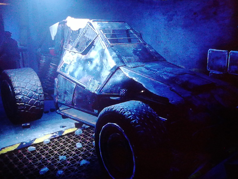 In the resistance video game they recreate faithfully the underground base Reese enters and passers this buggy. I don't want my fighters in tanks. I want them doing hitvand run missions in salvaged vehicles. 
