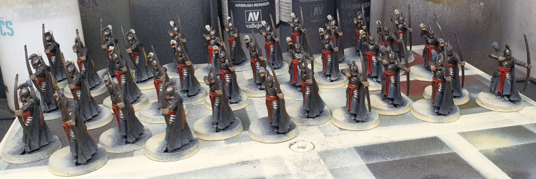 Archers are done.