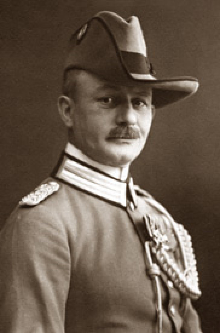 Lieutenant Colonel Paul von Lettow-Vorbek as he appeared circa 1914. 