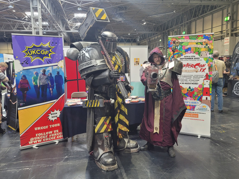 Impressive Cosplay Display For UKCGF Comic Con & Gaming Festivals