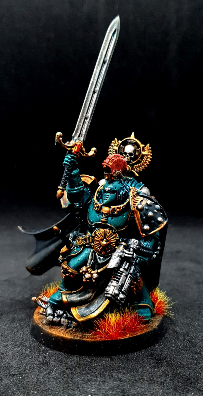 Finished Praetor with power sword 