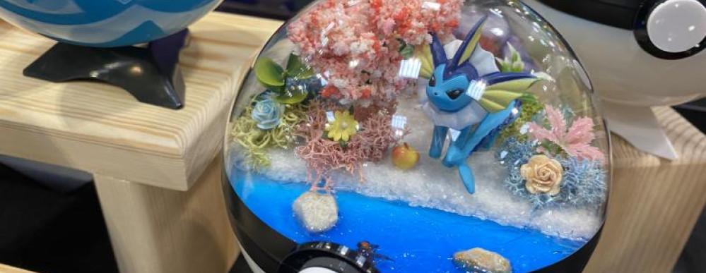 Ever Wondered What It Looks Like Inside A Pokeball? These Terrariums In Hall 1 Give Us A Glimpse Into Their Pocket-Sized Home!