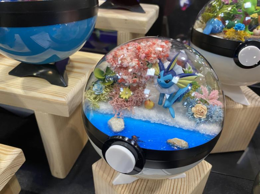 Ever Wondered What It Looks Like Inside A Pokeball? These Terrariums In Hall 1 Give Us A Glimpse Into Their Pocket-Sized Home!