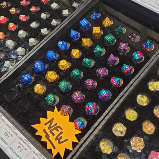 Unique Gemstone Dice In Every Colour You Can Imagine!