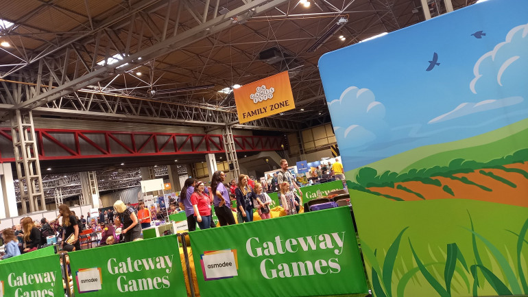 The Family Zone At UK Games Expo In Hall 2
