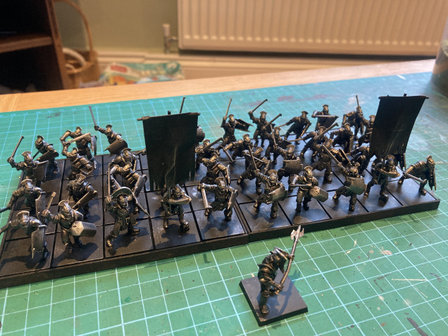 These chappies are the last of the Uruk hai. No more after this, just goblins, goblins, some more goblins and a Wyvern.