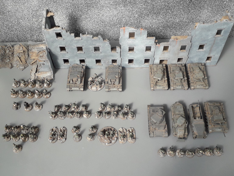 My Stalingrad German Army, what I achieved with last years Challenge.