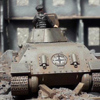 Beutepanzer (German, 'Captured Tank') T34/76.