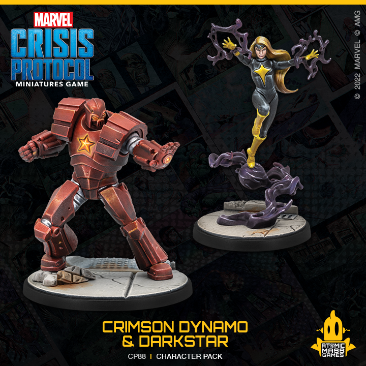 Crimson Dynamo & Darkstar - Marvel Crisis Protocol