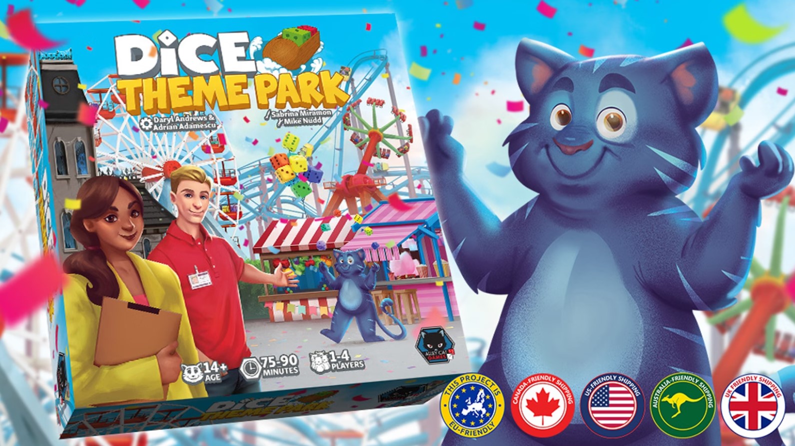 Manage Your Own DiceDriven Rides In Dice Theme Park OnTableTop