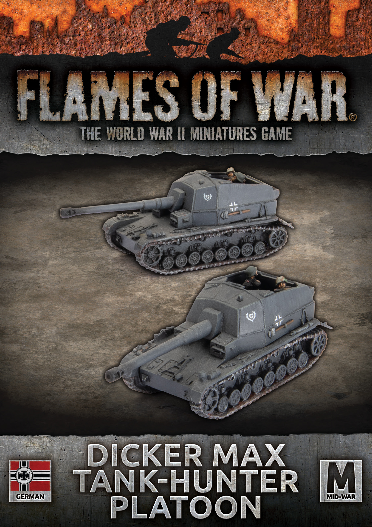 Dicker Max Tank-Hunter Platoon - Flames Of War