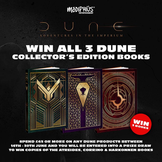 Dune Collector's Edition Competition - Modiphius
