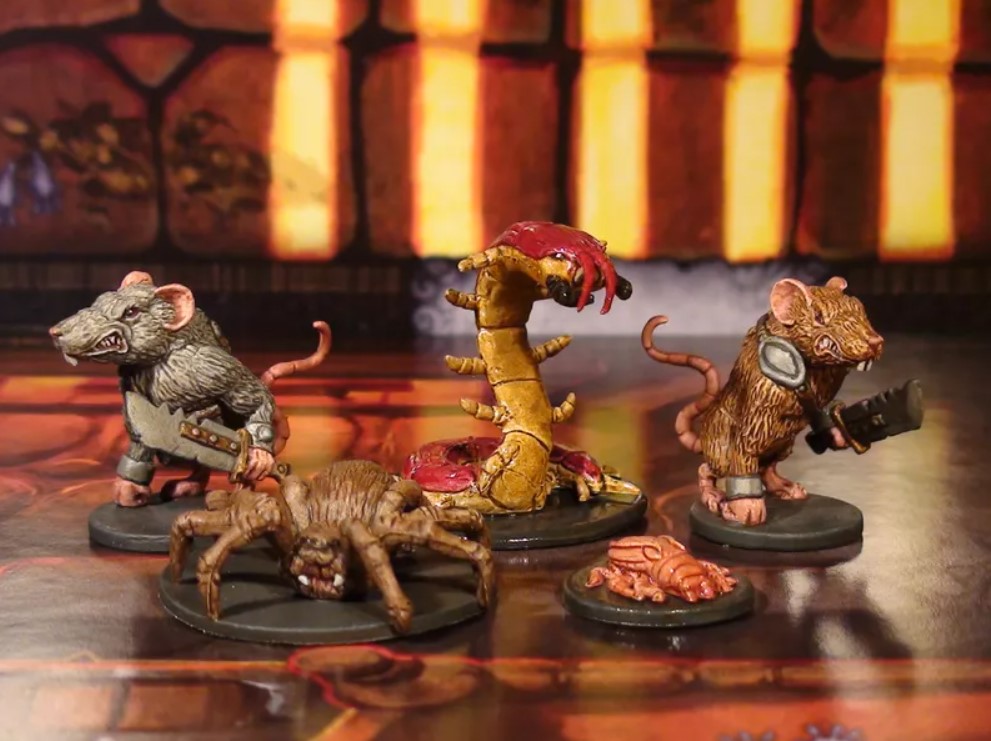 Enemy Miniatures Painted - Mice And Mystics