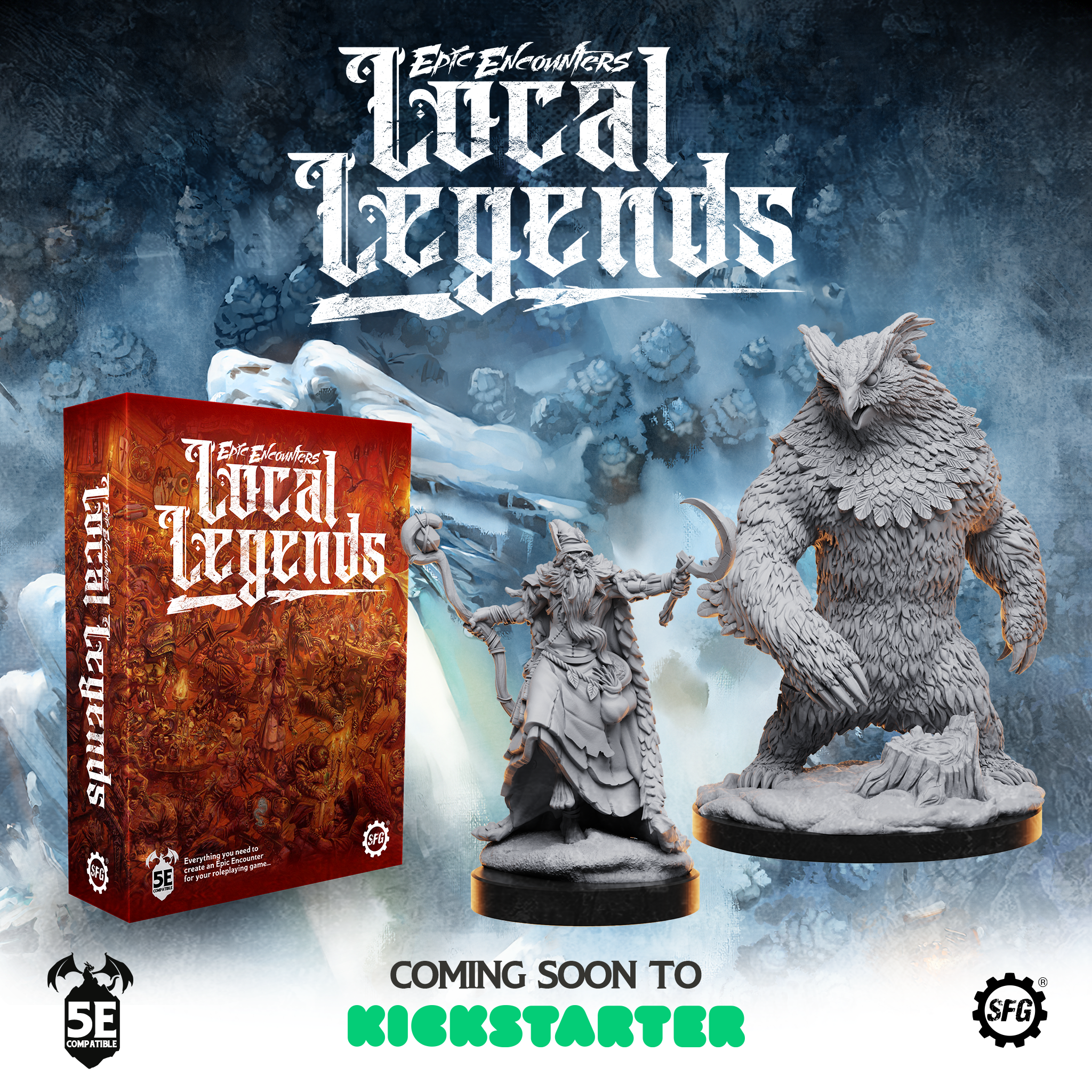 Epic Encounters Local Legends Coming Soon - Steamforged Games