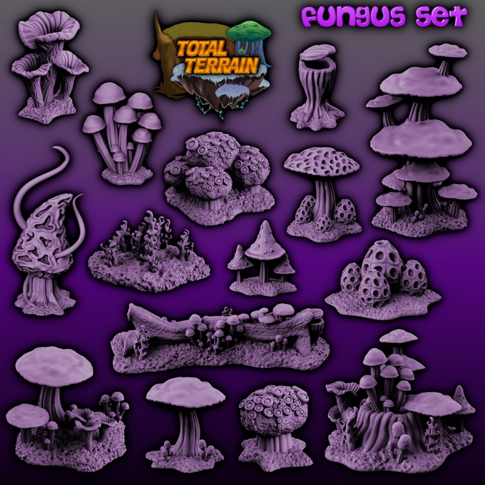 Fungus Set - Total Terrain Volume 2