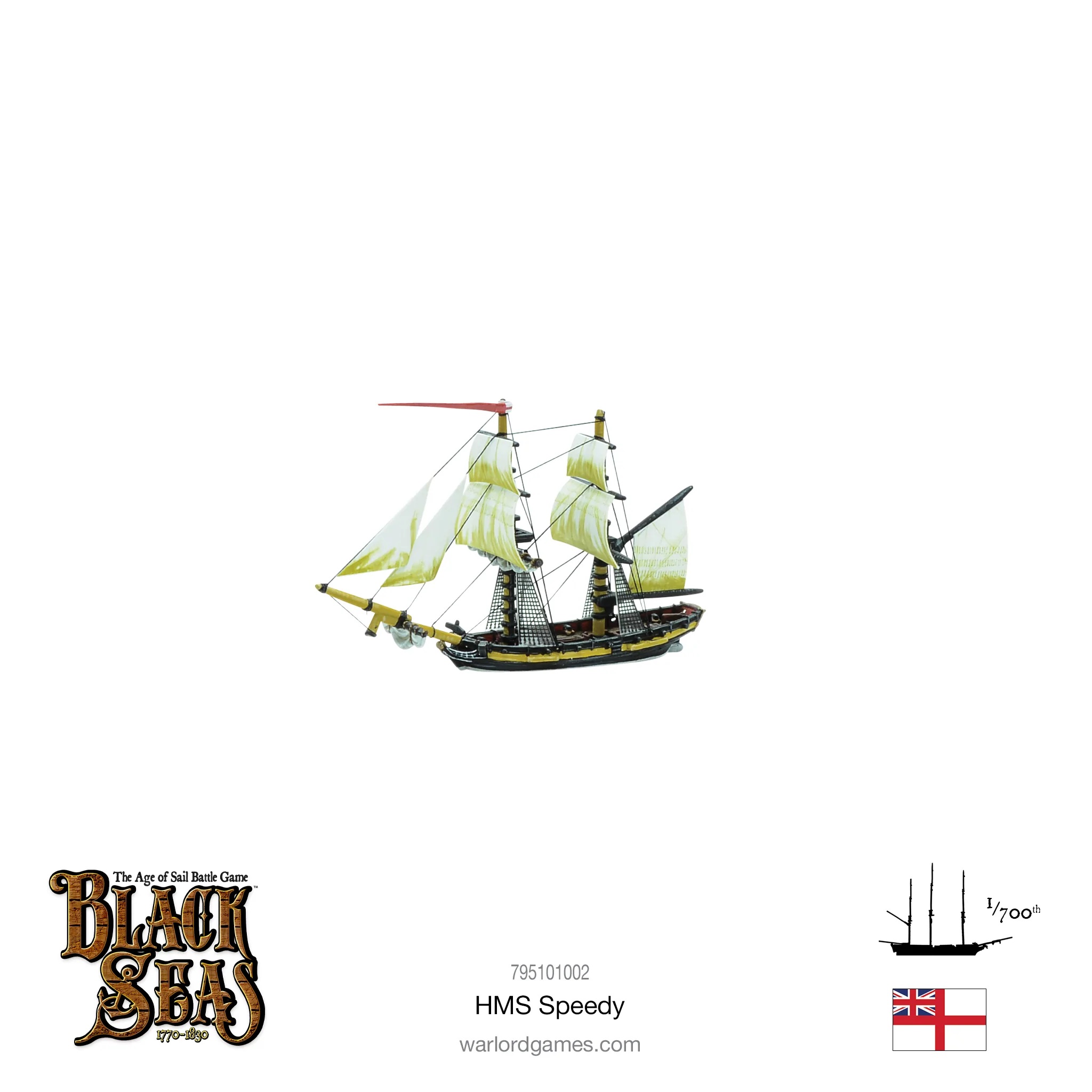 HMS Speedy - Black Seas