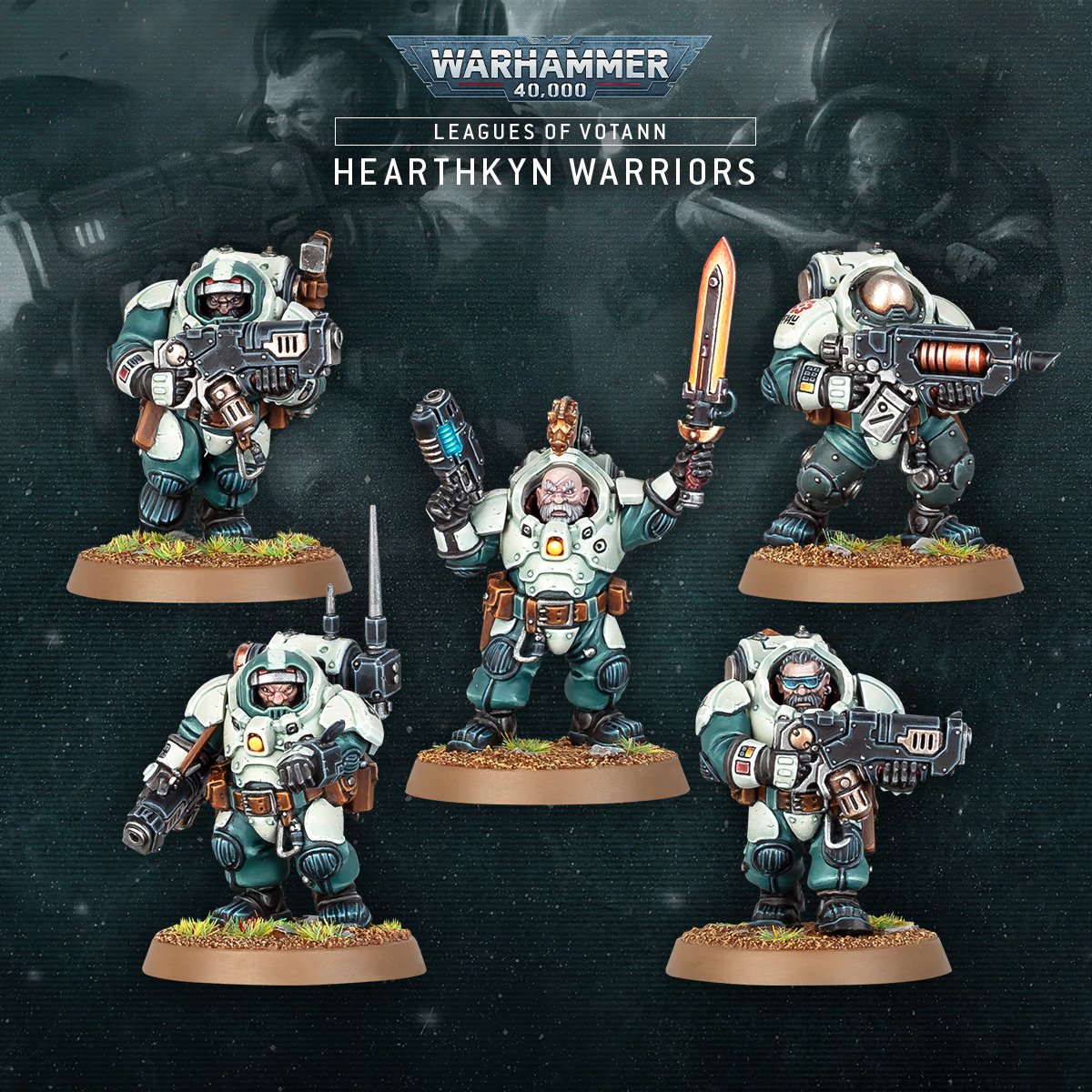 All the Warhammer 40k Leagues of Votann Models So Far