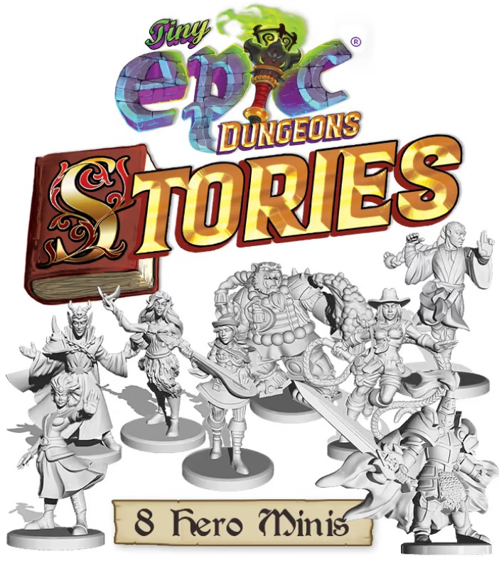 Hero Mini Preview - Tiny Epic Dungeons Stories
