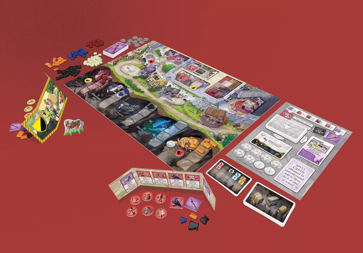 Dragon Rampage, Board Game