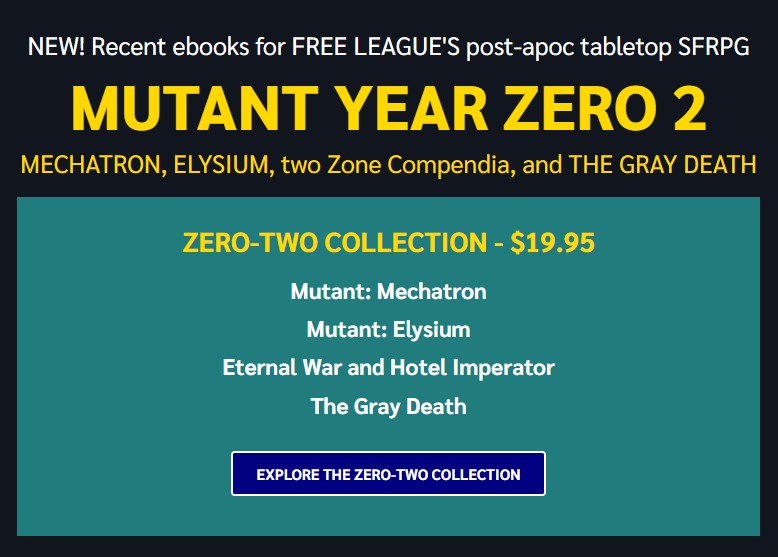 Mutant Year Zero 2 Bundle - Bundle of Holding