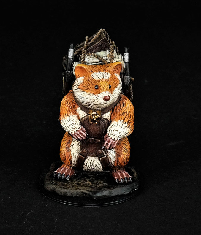 Painted Giant Space Hamster - Wizkids