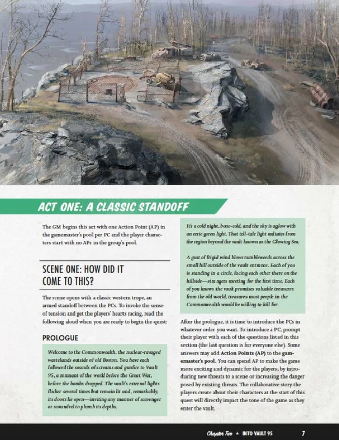 Quest Booklet Preview - Fallout RPG
