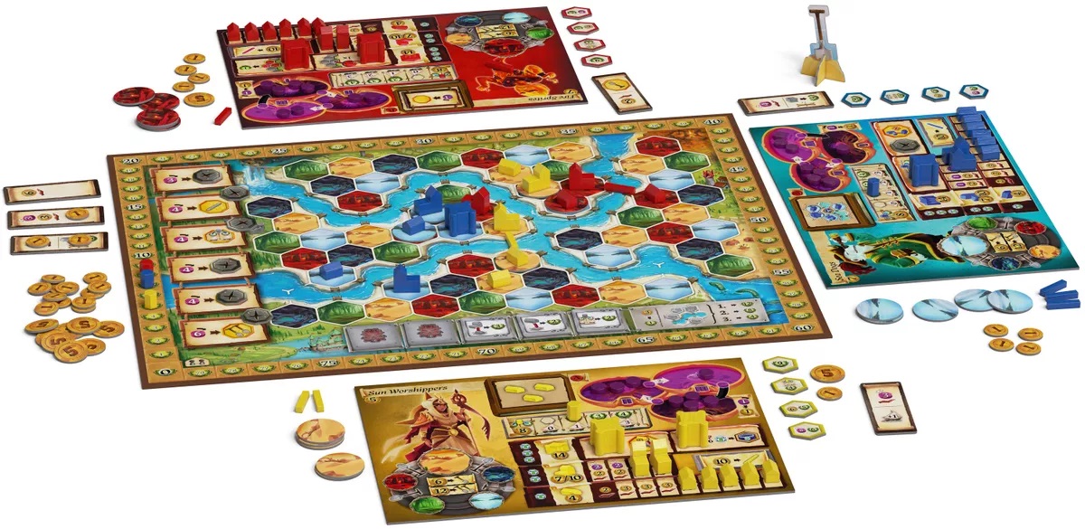 Capstone Games Rework Terra Mystica With Simplified Terra Nova