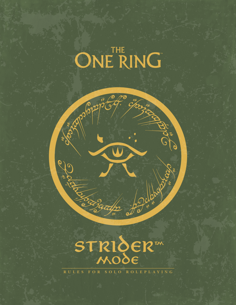 The One Ring RPG - Strider Mode Preview