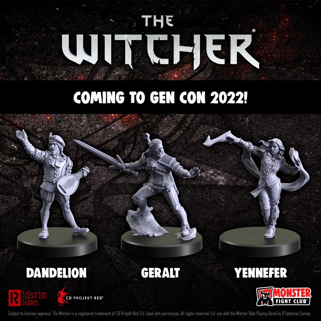Gen Con 2022: New miniatures for The Witcher tabletop RPG are hot AF -  Polygon