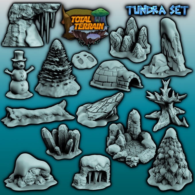 Tundra Set - Total Terrain Volume 2